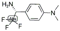 [4-((R)-1-AMINO-2,2,2-TRIFLUORO-ETHYL)-PHENYL]-DIMETHYL-AMINE Struktur