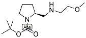 (S)-2-[(2-METHOXY-ETHYLAMINO)-METHYL]-PYRROLIDINE-1-CARBOXYLIC ACID TERT-BUTYL ESTER Struktur