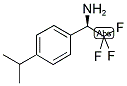 (1R)-2,2,2-TRIFLUORO-1-[4-(METHYLETHYL)PHENYL]ETHYLAMINE Struktur