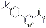 METHYL 5-(4-TERT-BUTYLPHENYL)NICOTINATE Struktur