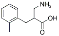 2-AMINOMETHYL-3-O-TOLYL-PROPIONIC ACID Struktur