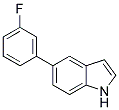 5-(3-FLUOROPHENYL)-1H-INDOLE Struktur