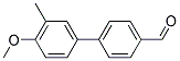 4'-METHOXY-3'-METHYLBIPHENYL-4-CARBALDEHYDE Struktur