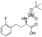 (R)-2-TERT-BUTOXYCARBONYLAMINO-4-(2-FLUORO-PHENYL)-BUTYRIC ACID Struktur