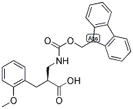 (S)-2-[(9H-FLUOREN-9-YLMETHOXYCARBONYLAMINO)-METHYL]-3-(2-METHOXY-PHENYL)-PROPIONIC ACID Struktur