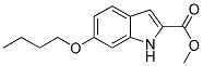 6-BUTOXY-1H-INDOLE-2-CARBOXYLIC ACID METHYL ESTER Struktur