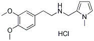 [2-(3,4-DIMETHOXY-PHENYL)-ETHYL]-(1-METHYL-1H-PYRROL-2-YLMETHYL)-AMINE HYDROCHLORIDE Struktur