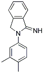 2-(3,4-DIMETHYL-PHENYL)-2,3-DIHYDRO-ISOINDOL-1-YLIDENEAMINE Struktur