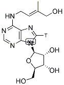 TRANS-ZEATIN RIBOSIDE [ADENOSINE 8-3H] Struktur