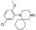 1-(5-CHLORO-2-METHOXYPHENYL)-1,4-DIAZASPIRO[5.5]UNDECANE Struktur