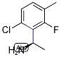 (R)-1-(6-CHLORO-2-FLUORO-3-METHYLPHENYL)ETHANAMINE Struktur