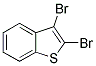 2,3-DIBROMOBENZO[B]THIOPHENE Struktur