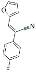 (Z)-2-(4-FLUOROPHENYL)-3-(FURAN-2-YL)ACRYLONITRILE Struktur