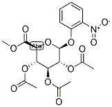 2-NITROPHENYL 2,3,4-TRI-O-ACETYL-BETA-D-GLUCURONIDE, METHYL ESTER Struktur