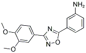 3-[3-(3,4-DIMETHOXY-PHENYL)-[1,2,4]OXADIAZOL-5-YL]-PHENYLAMINE Struktur