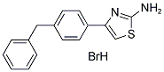 4-(4-BENZYLPHENYL)-1,3-THIAZOL-2-AMINE HYDROBROMIDE Struktur