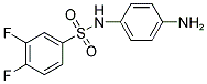 N-(4-AMINOPHENYL)-3,4-DIFLUOROBENZENESULFONAMIDE Struktur