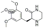 (S)-3-(3,4,5-TRIMETHOXY-BENZYL)-PIPERAZIN-2-ONE Struktur