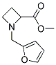 METHYL 1-(2-FURYLMETHYL)-2-AZETIDINECARBOXYLATE Struktur