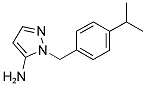 1-(4-ISOPROPYLBENZYL)-1H-PYRAZOL-5-AMINE Struktur