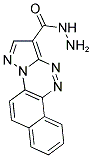 NAPHTHO[2,1-E]PYRAZOLO[5,1-C][1,2,4]TRIAZINE-1-CARBOHYDRAZIDE Struktur