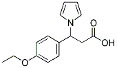 3-(4-ETHOXYPHENYL)-3-(1H-PYRROL-1-YL)PROPANOIC ACID Struktur