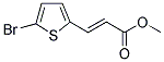 3-(5-BROMO-THIOPHEN-2-YL)-ACRYLIC ACID METHYL ESTER Struktur