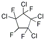 1,2,3,4-TETRACHLOROPENTAFLUOROCYCLOPENTANE Struktur