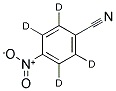 4-NITROBENZONITRILE-D4 Struktur