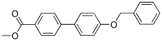 METHYL 4'-(BENZYLOXY)[1,1'-BIPHENYL]-4-CARBOXYLATE Struktur