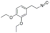 2-(3,4-DIETHOXYPHENYL)ETHYL ISOCYANIDE Struktur