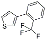 3-(2-TRIFLUOROMETHYL-PHENYL)-THIOPHENE Struktur