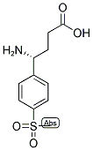 (R)-4-AMINO-4-(4-METHANESULFONYL-PHENYL)-BUTYRIC ACID Struktur