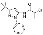 N-(3-TERT-BUTYL-1-PHENYL-1H-PYRAZOL-5-YL)-2-CHLOROPROPANAMIDE Struktur