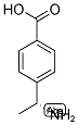 (R)-4-(1-AMINOETHYL)BENZOIC ACID Struktur