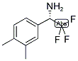 (1S)-1-(3,4-DIMETHYLPHENYL)-2,2,2-TRIFLUOROETHYLAMINE Struktur