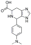 4-(4-DIMETHYLAMINO-PHENYL)-4,5,6,7-TETRAHYDRO-3H-IMIDAZO[4,5-C]PYRIDINE-6-CARBOXYLIC ACID Struktur