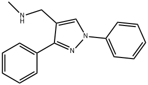 N-[(1,3-DIPHENYL-1H-PYRAZOL-4-YL)METHYL]-N-METHYLAMINE Struktur