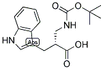 (R)-2-(TERT-BUTOXYCARBONYLAMINO-METHYL)-3-(1H-INDOL-3-YL)-PROPIONIC ACID Struktur