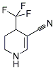 3-CYANO-4-TRIFLUOROMETHYL-1,4,5,6-TETRAHYDROPYRIDINE Struktur