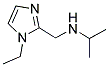 (1-ETHYL-1 H-IMIDAZOL-2-YLMETHYL)-ISOPROPYL-AMINE Struktur