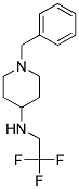 1-BENZYL-N-(2,2,2-TRIFLUOROETHYL)PIPERIDIN-4-AMINE Struktur