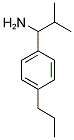 2-METHYL-1-(4-PROPYLPHENYL)PROPAN-1-AMINE Struktur