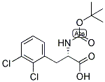 (S)-2-TERT-BUTOXYCARBONYLAMINO-3-(2,3-DICHLORO-PHENYL)-PROPIONIC ACID Struktur