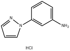 [3-(1H-PYRAZOL-1-YL)PHENYL]AMINE DIHYDROCHLORIDE Struktur