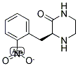 (S)-3-(2-NITRO-BENZYL)-PIPERAZIN-2-ONE Struktur