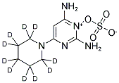 MINOXIDIL, SULFATE-D10 Struktur