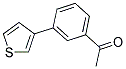 1-(3-THIOPHEN-3-YL-PHENYL)-ETHANONE Struktur