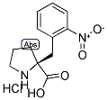 (S)-(2-NITROBENZYL)-PROLINE-HCL Struktur