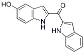 (5-HYDROXY-1H-2-INDOLYL)(1H-2-INDOLYL)-METHANONE Struktur